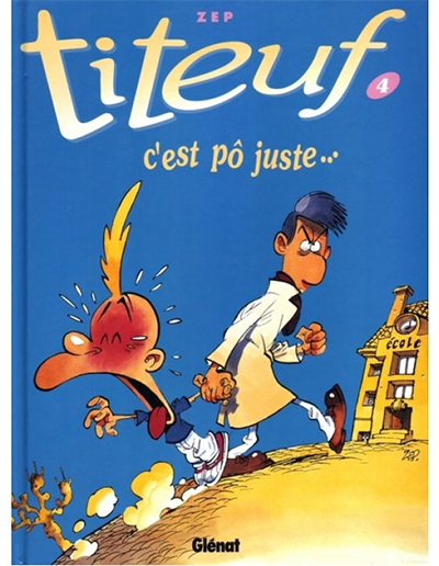 Bande dessinée Titeuf, Librairie ARG à Montpellier